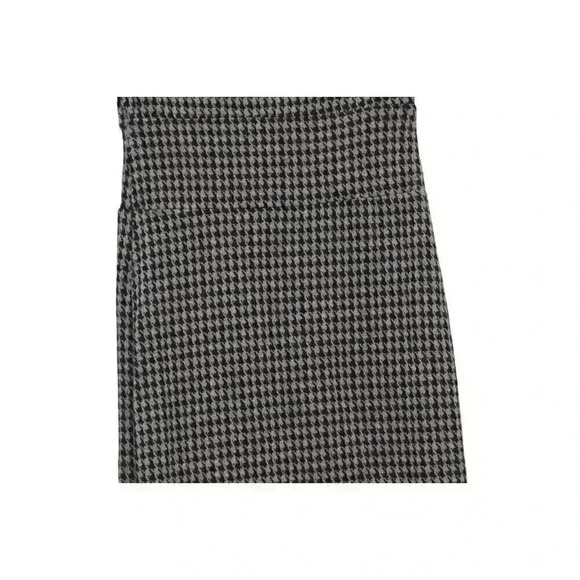 NWT Banana Republic Dress Size XS Houndstooth Fit & Flare Stretch Pleated - Picture 11 of 14